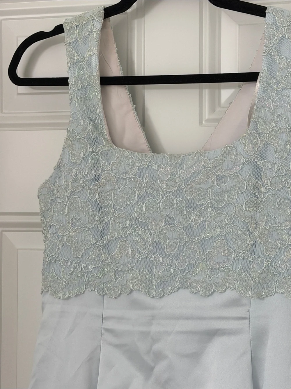 baby blue dress